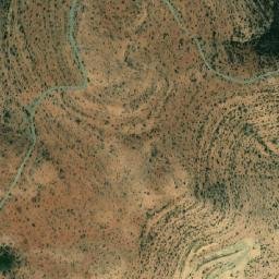 Satellite imagery of Djebel Bou Ghaddou, DZ