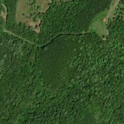Satellite imagery of McAllister Branch Workings, US