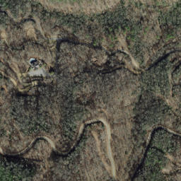 Satellite imagery of Rocky Knob Ridge, US