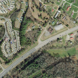 Satellite imagery of Cowee Mountain Mine, US