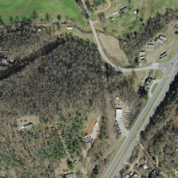 Satellite imagery of Laurel Valley Mine, US