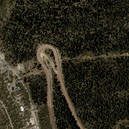 Satellite imagery of SANDIA MTN TV STA KOAT MAST — NGS FO1007 — Bernalillo County, US, US