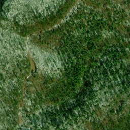 Satellite imagery of Chilhowee Mountain, US
