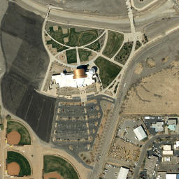 Satellite imagery of ALAMEDA NAZARETH HOS CUP CROSS — NGS FO1160 — Albuquerque, US, US
