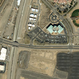 Satellite imagery of ALAMEDA NAZARETH HOS CUP CROSS — NGS FO1160 — Albuquerque, US, US