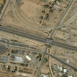 Satellite imagery of E 438 — NGS FO0871 — Albuquerque, US, US