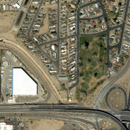 Satellite imagery of ZAB B — NGS AA3131 — Albuquerque, US, US
