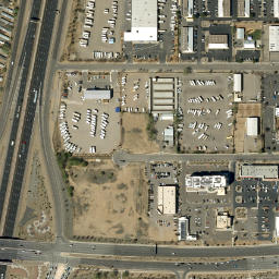 Satellite imagery of ZAB B — NGS AA3131 — Albuquerque, US, US