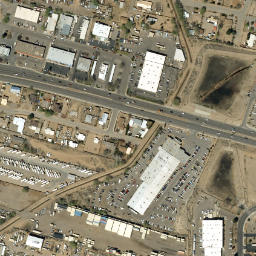 Satellite imagery of D 438 — NGS FO0870 — Albuquerque, US, US