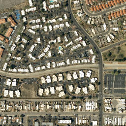 Satellite imagery of M 1 — NGS FO1157 — Albuquerque, US, US