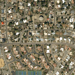 Satellite imagery of GLENWOOD — NGS FO1009 — Bernalillo County, US, US