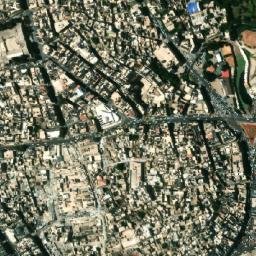 Satellite imagery of Qubbat al Bārizī, SY