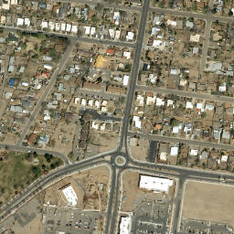 Satellite imagery of ALBUQUERQUE INDIAN SCH W TANK — NGS FO1336, US