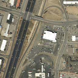 Satellite imagery of M 225 — NGS FO0233 — Albuquerque, US, US