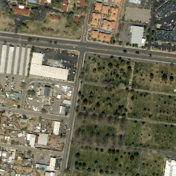 Satellite imagery of A 438 — NGS FO0867 — Albuquerque, US, US