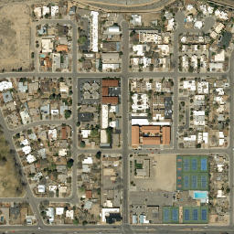 Satellite imagery of M 225 — NGS FO0233 — Albuquerque, US, US