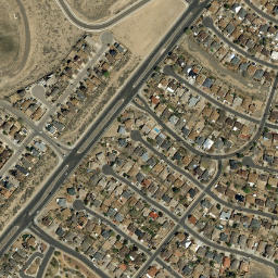 Satellite imagery of M 424 RESET — NGS FO1691 — Albuquerque, US, US
