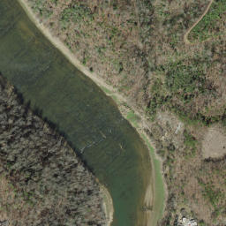 Satellite imagery of Lovers Leap, US