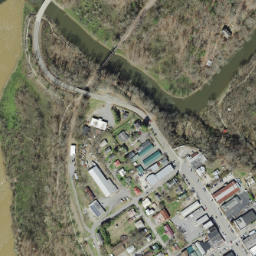 Satellite imagery of Lovers Leap, US