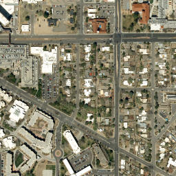 Satellite imagery of ALBUQUERQUE MAG STATION — NGS FO1254, US