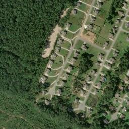 Satellite imagery of Blue Springs Ridge, US