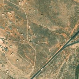 Satellite imagery of Qaşr Ghabāghib, SY