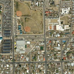 Satellite imagery of M 26 — NGS FO0227 — Albuquerque, US, US