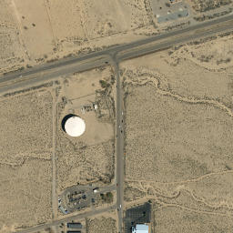 Satellite imagery of ALBUQUERQUE DON WELL 1 TANK — NGS FO1415, US