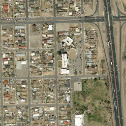 Satellite imagery of Z 423 — NGS FO0863 — Albuquerque, US, US