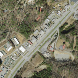 Satellite imagery of Rocky Fence Ridge, US