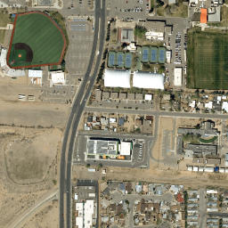 Satellite imagery of G 9 A — NGS FO1692 — Albuquerque, US, US