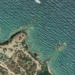 Satellite imagery of Baths of Aphrodite, CY