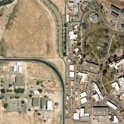 Satellite imagery of HANGER — NGS FO0354 — Albuquerque, US, US