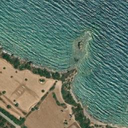 Satellite imagery of Baths of Aphrodite, CY