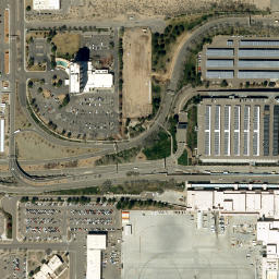 Satellite imagery of ALBUQUERQUE MUN APT WIND SOCK — NGS FO1252, US