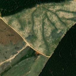 Satellite imagery of Bevis Ridge, US