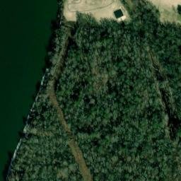 Satellite imagery of Moccasin Bend National Archaeological District, US