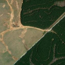 Satellite imagery of Bevis Ridge, US