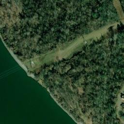 Satellite imagery of Moccasin Bend National Archaeological District, US