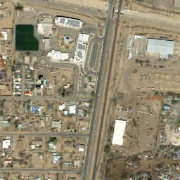 Satellite imagery of R 224 — NGS FO0218 — Albuquerque, US, US