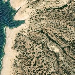 Satellite imagery of cairn, GR