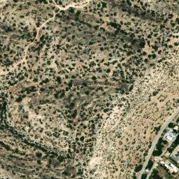 Satellite imagery of cairn, GR