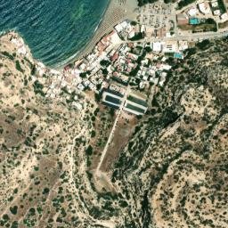 Satellite imagery of Ákra Mátala, GR