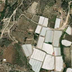 Satellite imagery of Cape Peristergionas, GR