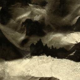 Satellite imagery of Pushtah-ye Sang-e Dā‘wā, AF