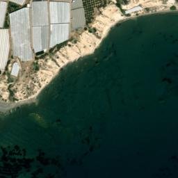 Satellite imagery of Cape Peristergionas, GR