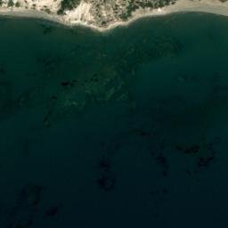 Satellite imagery of Cape Peristergionas, GR