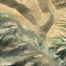 Satellite imagery of Pushtah-ye Bābur, AF