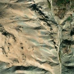 Satellite imagery of Pushtah-ye Bābur, AF