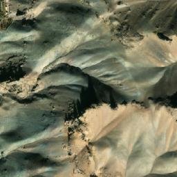 Satellite imagery of Pushtah-ye Bābur, AF